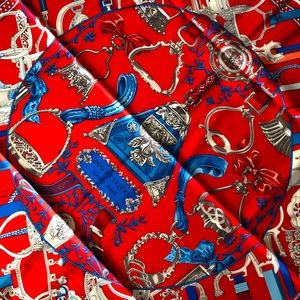 Beautiful Hermès silk scarf